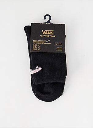 Chaussettes noir VANS pour femme