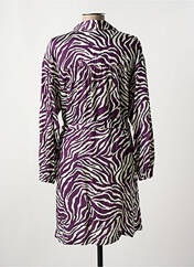 Robe courte violet STELLA FOREST pour femme seconde vue