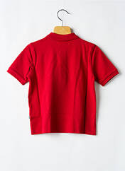 Polo rouge HUGO BOSS pour garçon seconde vue