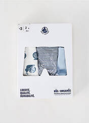 Boxer blanc PETIT BATEAU pour garçon seconde vue