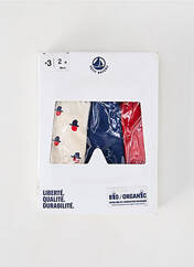 Boxer blanc PETIT BATEAU pour garçon seconde vue