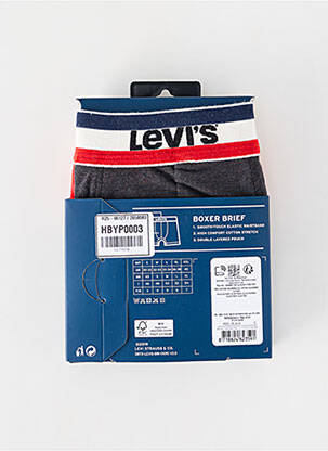 Boxer rouge LEVI'S homme