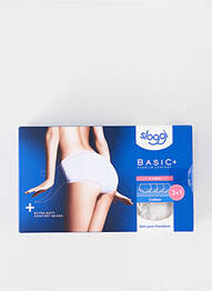 Culotte haute blanc SLOGGI femme