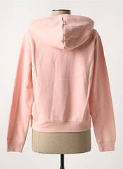 Sweat-shirt à capuche rose CALVIN KLEIN pour femme seconde vue
