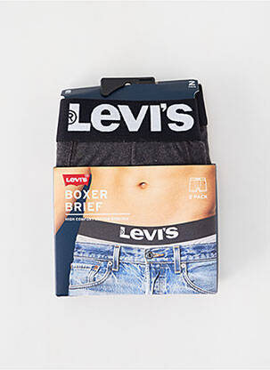 Boxer gris LEVIS pour homme