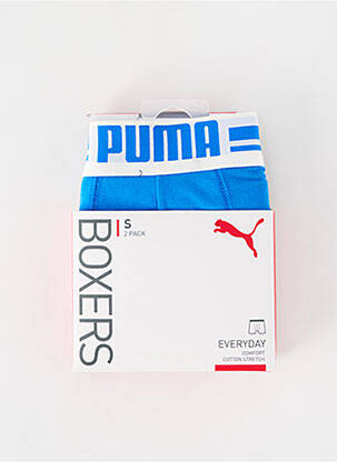 Boxer bleu PUMA homme