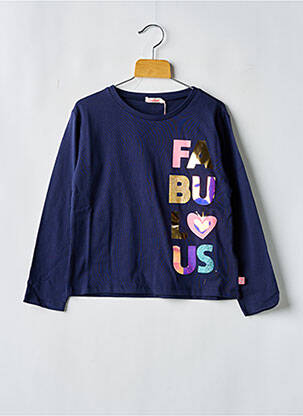 T-shirt col rond bleu BILLIEBLUSH fille