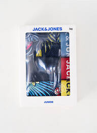 Boxer bleu JACK & JONES garcon