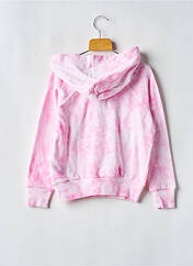 Sweat-shirt à capuche rose RALPH LAUREN pour fille seconde vue