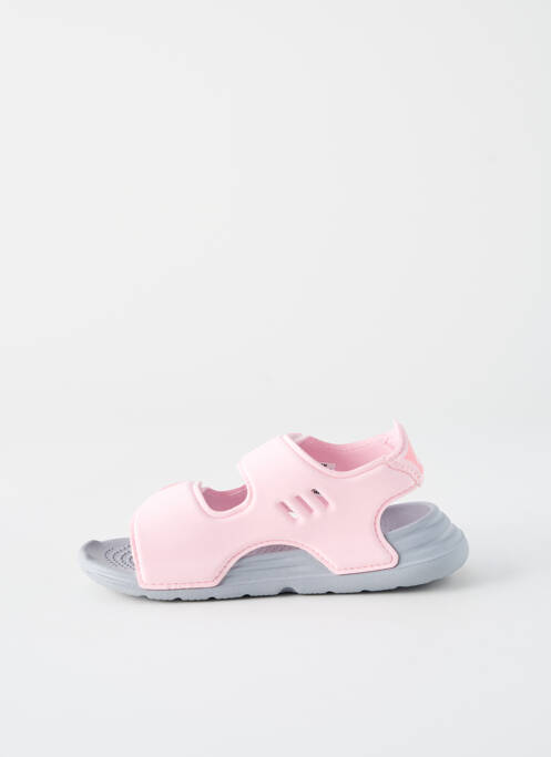 Sandales/Nu pieds rose ADIDAS fille