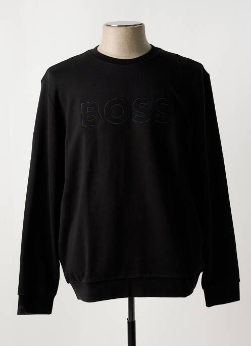 Sweat-shirt noir HUGO BOSS pour homme