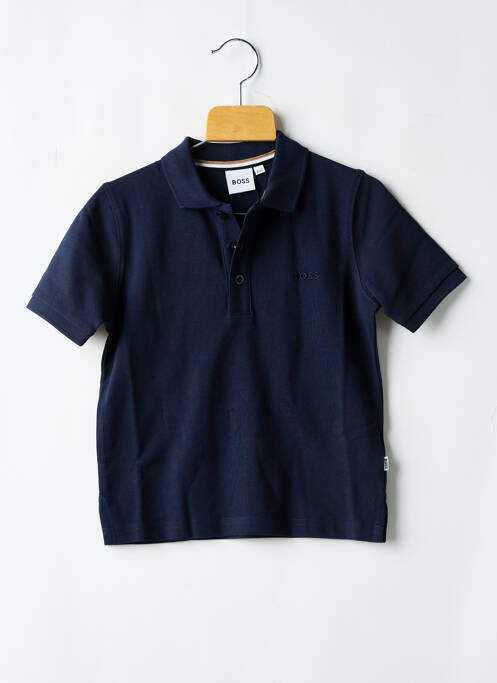 Polo bleu HUGO BOSS pour garçon