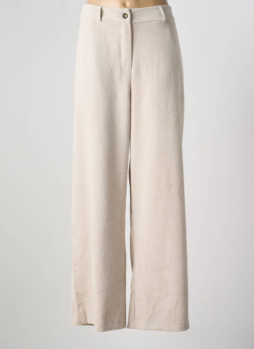 Pantalon large blanc LA FEE MARABOUTEE pour femme