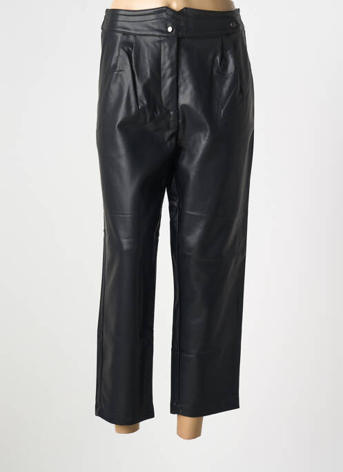 Pantalon droit noir SEE U SOON pour femme