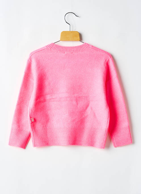 Pull col rond rose BILLIEBLUSH fille