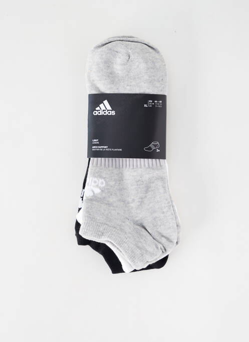Chaussettes gris ADIDAS pour unisexe