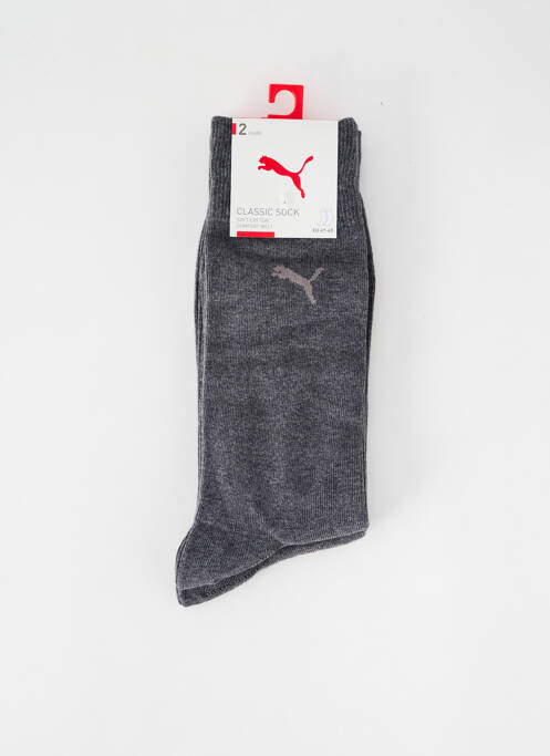 Chaussettes gris PUMA pour homme