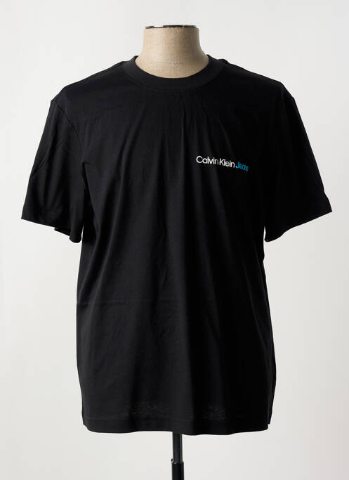 T-shirt noir CALVIN KLEIN pour homme