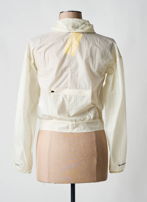 Coupe-vent blanc ASICS pour femme