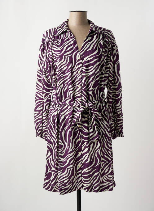 Robe courte violet STELLA FOREST pour femme