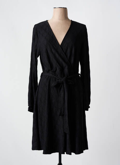 Robe courte noir LA FEE MARABOUTEE pour femme