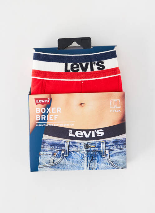 Boxer rouge LEVIS pour homme