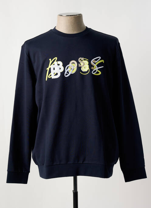 Sweat-shirt bleu HUGO BOSS pour homme