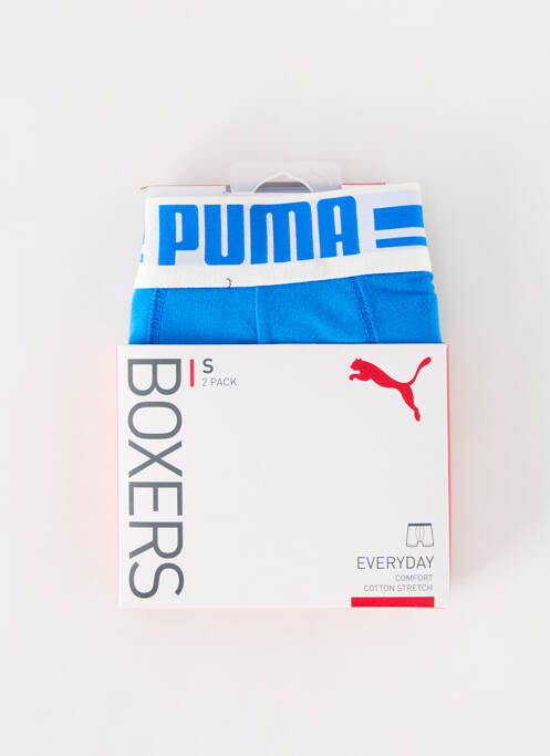 Boxer bleu PUMA pour homme