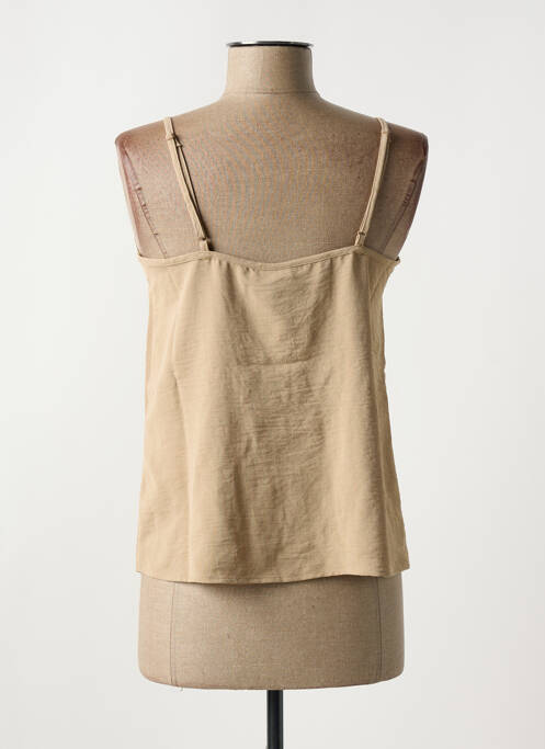 Top beige PIECES pour femme