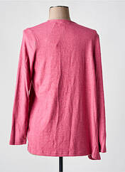 Gilet manches longues rose NAME IT pour fille seconde vue