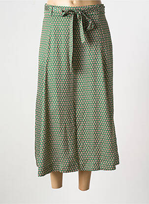 Jupe mi-longue vert STELLA FOREST femme