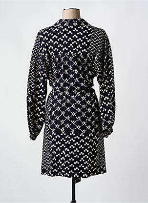 Robe courte col v bleu STELLA FOREST femme