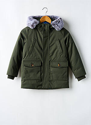 Blouson col col montant vert GEOX garçon