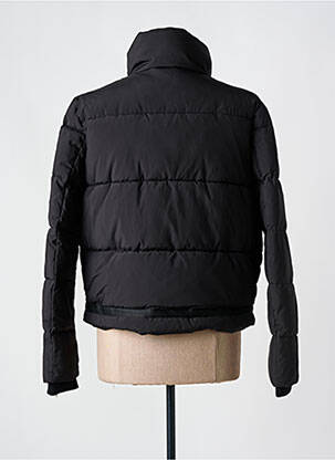 Doudoune col col montant noir IKKS femme