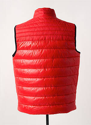 Doudoune col col montant rouge HUGO BOSS homme