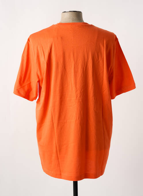 T-shirt orange ADIDAS pour homme