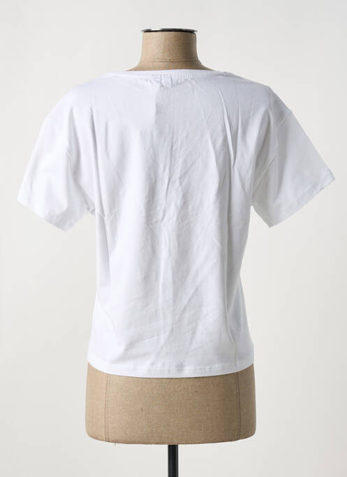 T-shirt blanc PIECES femme