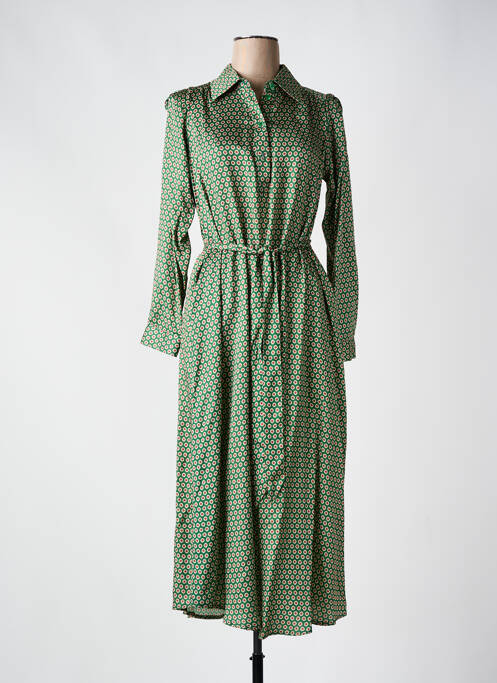 Robe longue vert STELLA FOREST pour femme