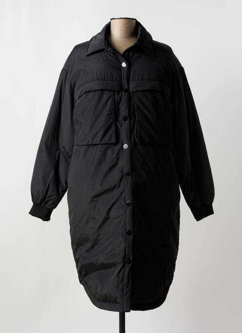 Parka noir I.CODE (By IKKS) pour femme