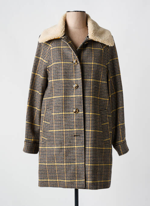 Manteau court marron STELLA FOREST pour femme