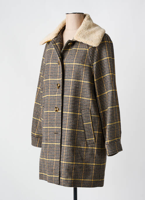 Manteau court marron STELLA FOREST pour femme