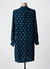 Robe courte bleu LA FEE MARABOUTEE pour femme seconde vue
