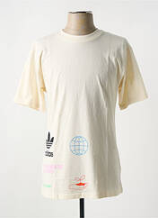T-shirt blanc ADIDAS pour homme seconde vue