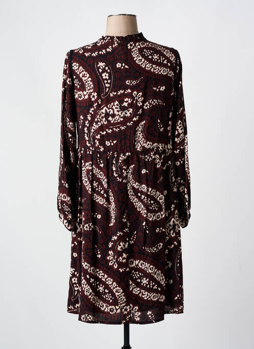 Robe courte rouge LA FEE MARABOUTEE pour femme