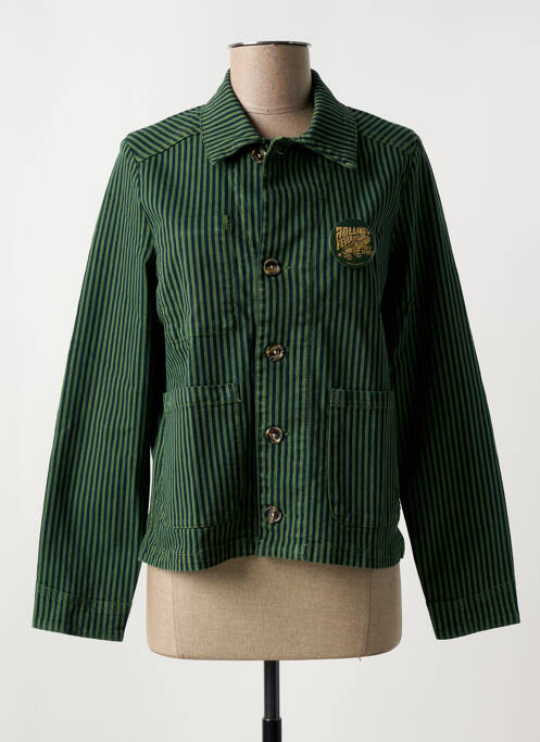 Veste casual vert LEON & HARPER pour femme