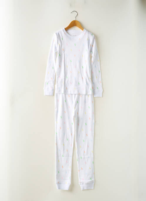 Pyjama blanc RALPH LAUREN pour fille