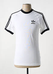 T-shirt blanc ADIDAS pour homme seconde vue