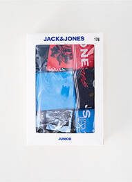 Boxer noir JACK & JONES garcon