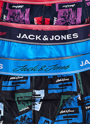 Boxer noir JACK & JONES garçon