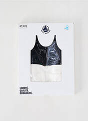 Débardeur blanc PETIT BATEAU pour femme seconde vue